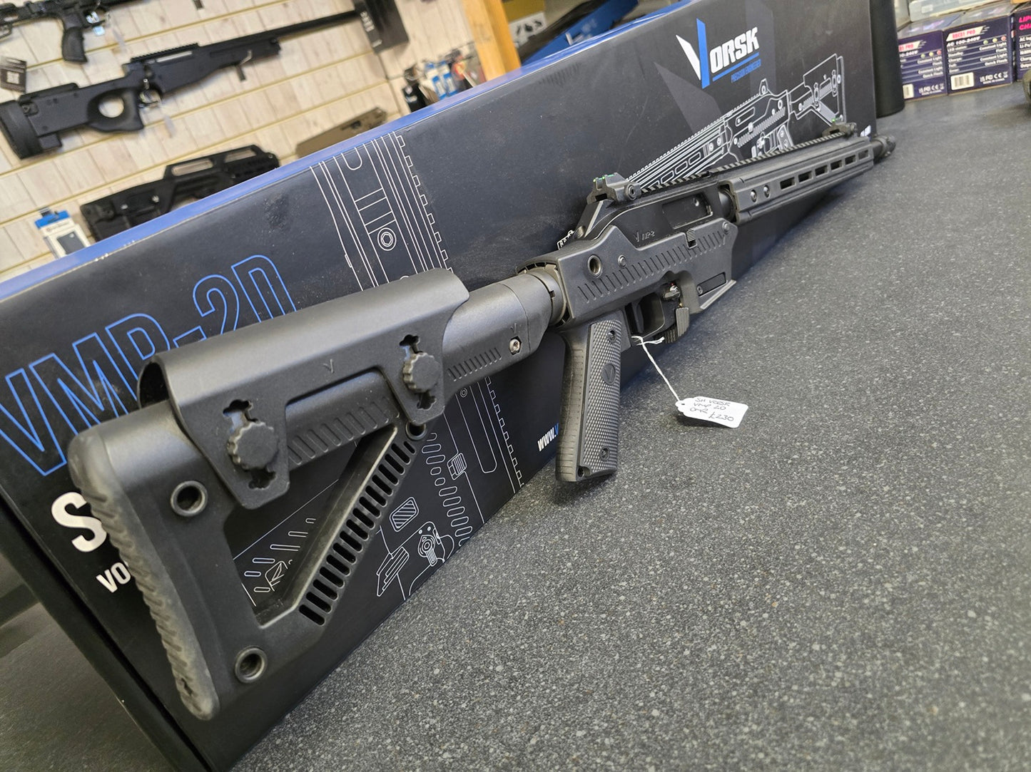 Second hand Vorsk VMP 2D 6mm RIF GBB Airsoft Rifle