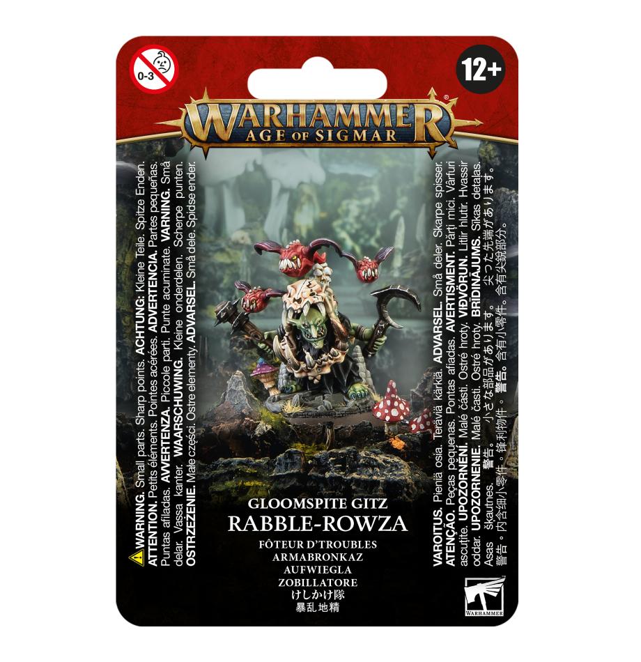 Warhammer Age of Sigma Gloomspite Gitz Rabble-Rowza