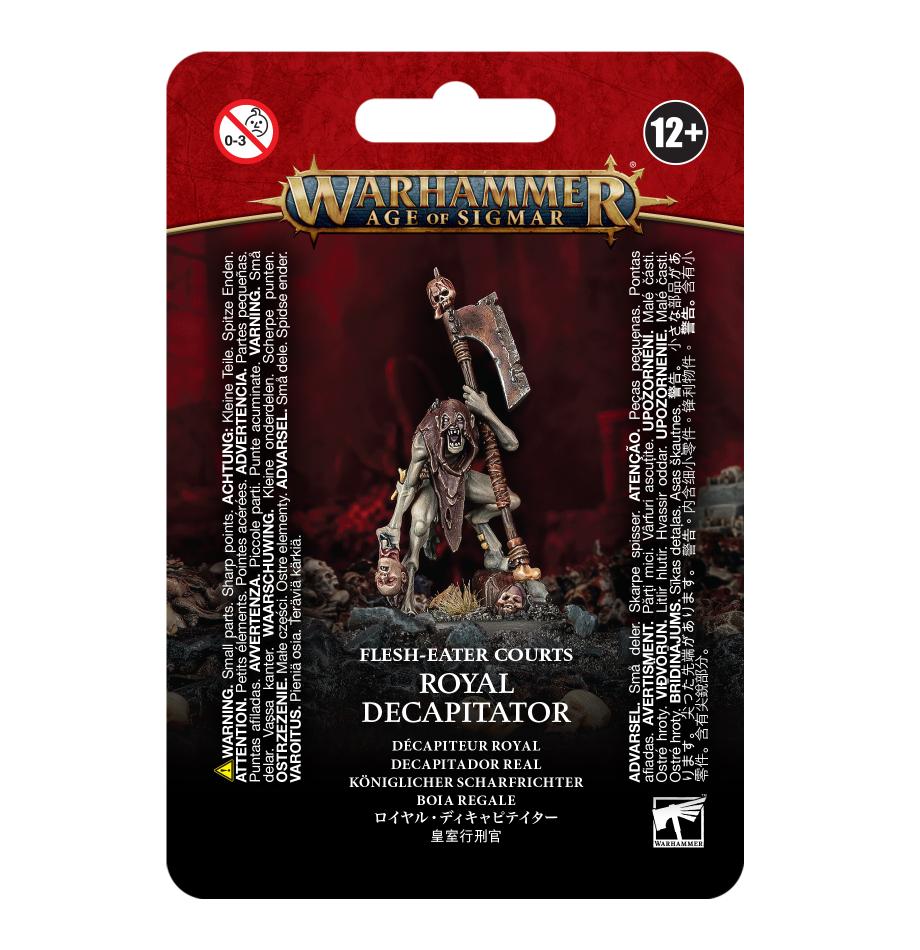 Warhammer Age of Sigma Flesh Eater Courts Royal Decapitator