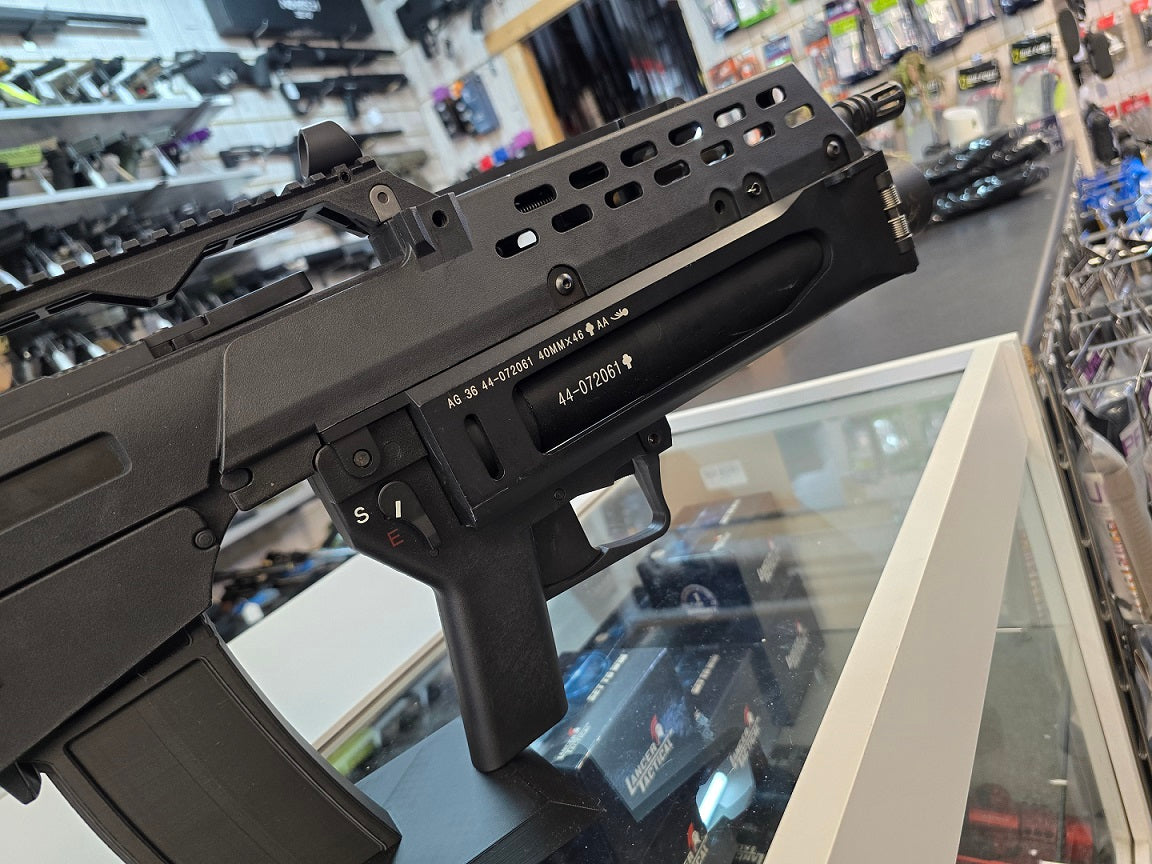 Second Hand G&G G36/ Launcher 6mm RIF AEG Airsoft Rifle