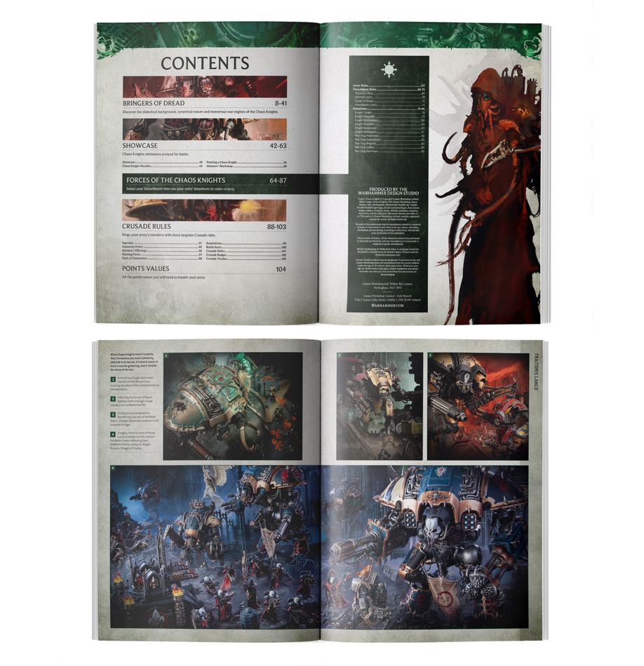 Warhammer 40K Chaos Knights Codex