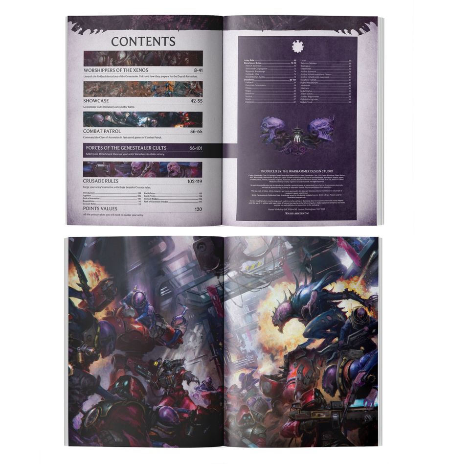 Warhammer 40K Genestealer Cults Codex