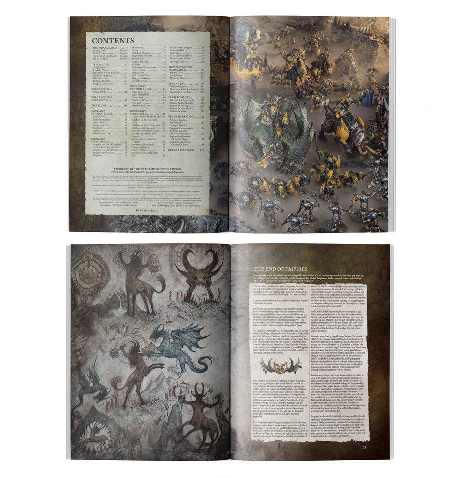 Age of Sigma Orruk Warclans Battletome