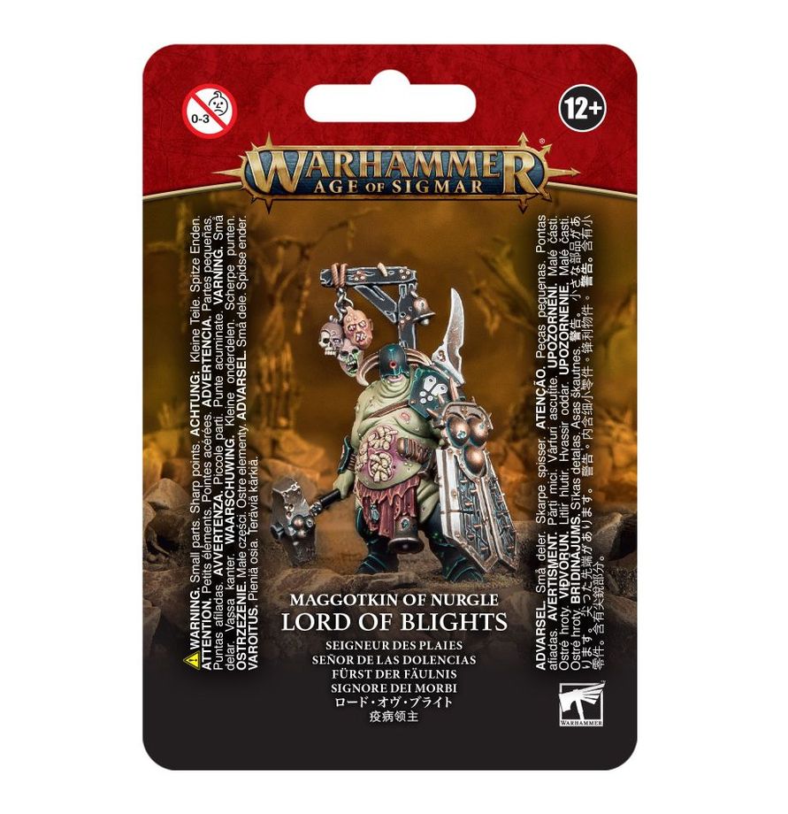 Warhammer Age of Sigmar Maggotkin of Nurgle Lord of Blight