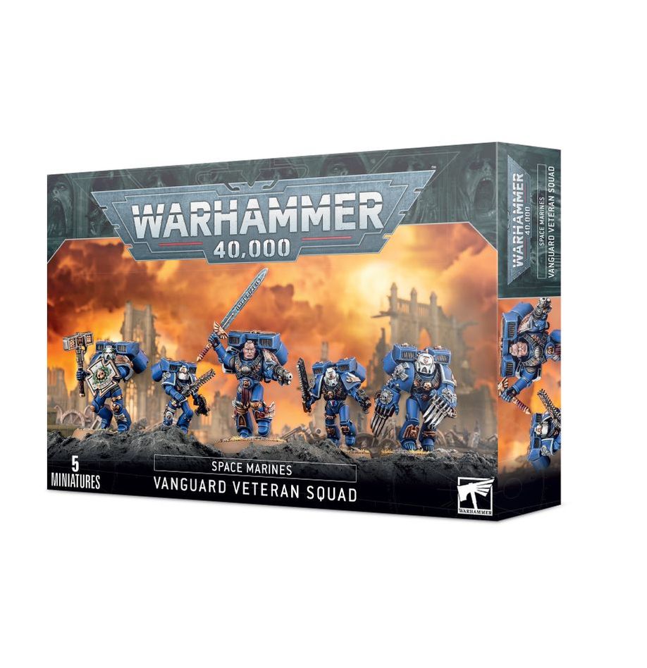 Warhammer 40K Space Marines Vanguard Veteran Squad