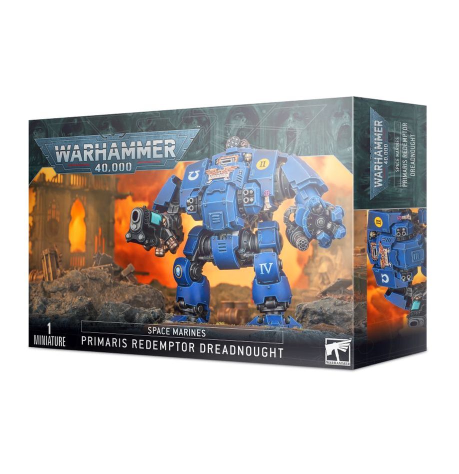 Warhammer 40K Space Marines Primaris Redemptor Dreadnaught