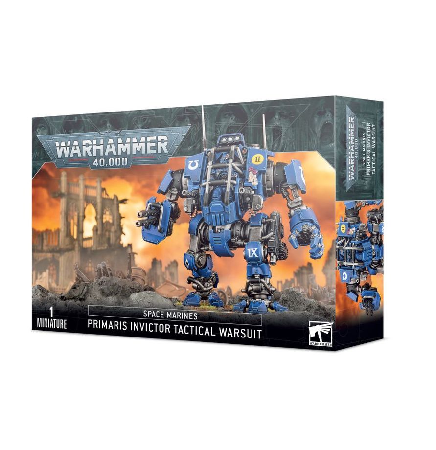 Warhammer 40K Space Marines Invictor Tactical Warsuit