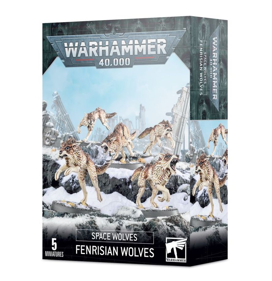 Warhammer 40K Space Wolves Fenrisian Wolves