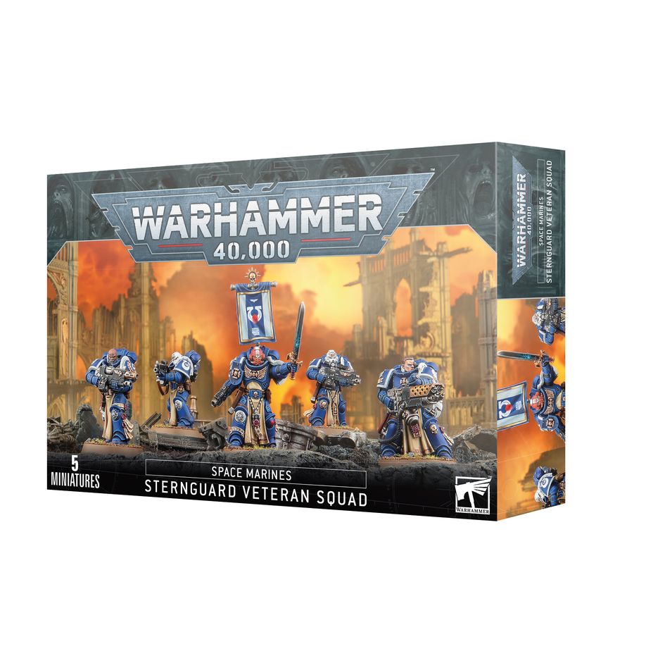 Warhammer 40K Space Marines Sternguard Veteran Squad