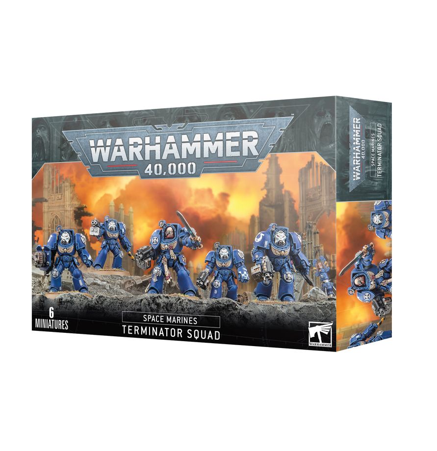 Warhammer 40K Space Marines Terminator Squad 10th