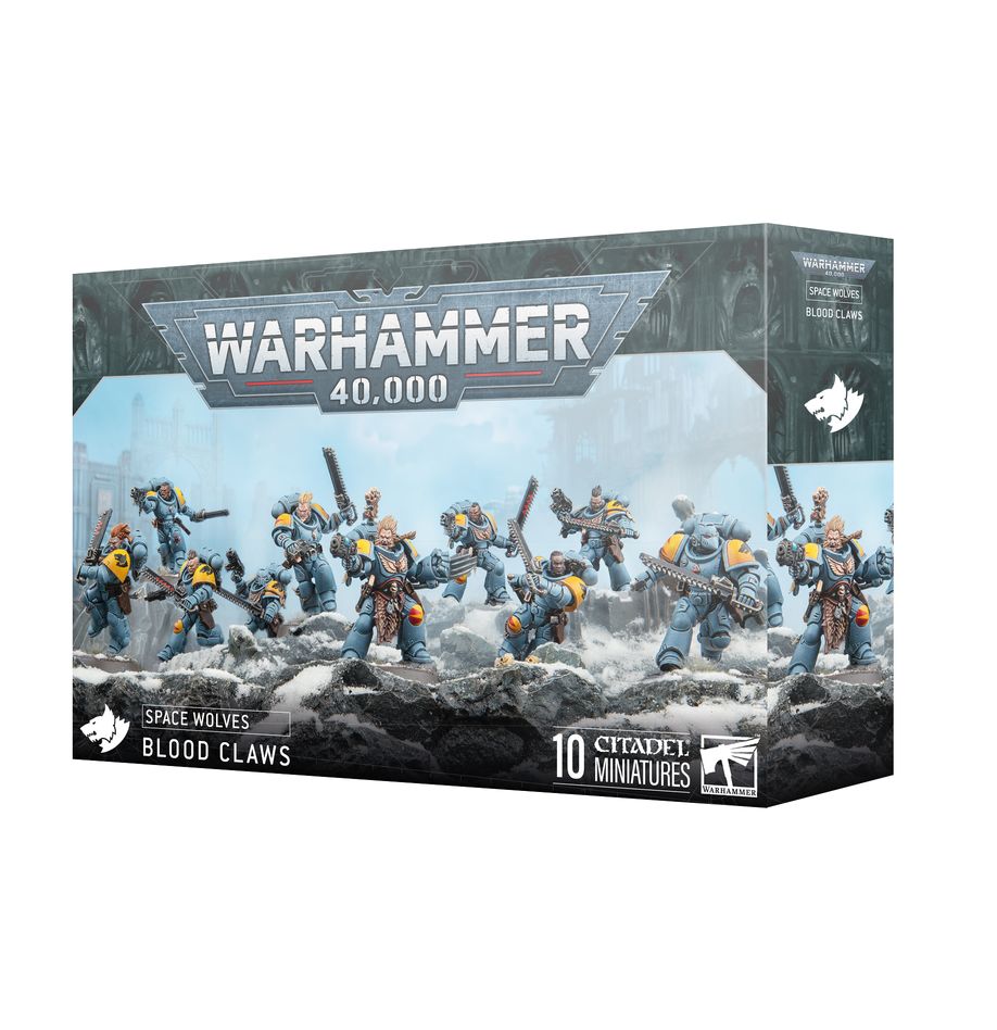 Warhammer 40K Space Wolves Blood Claws