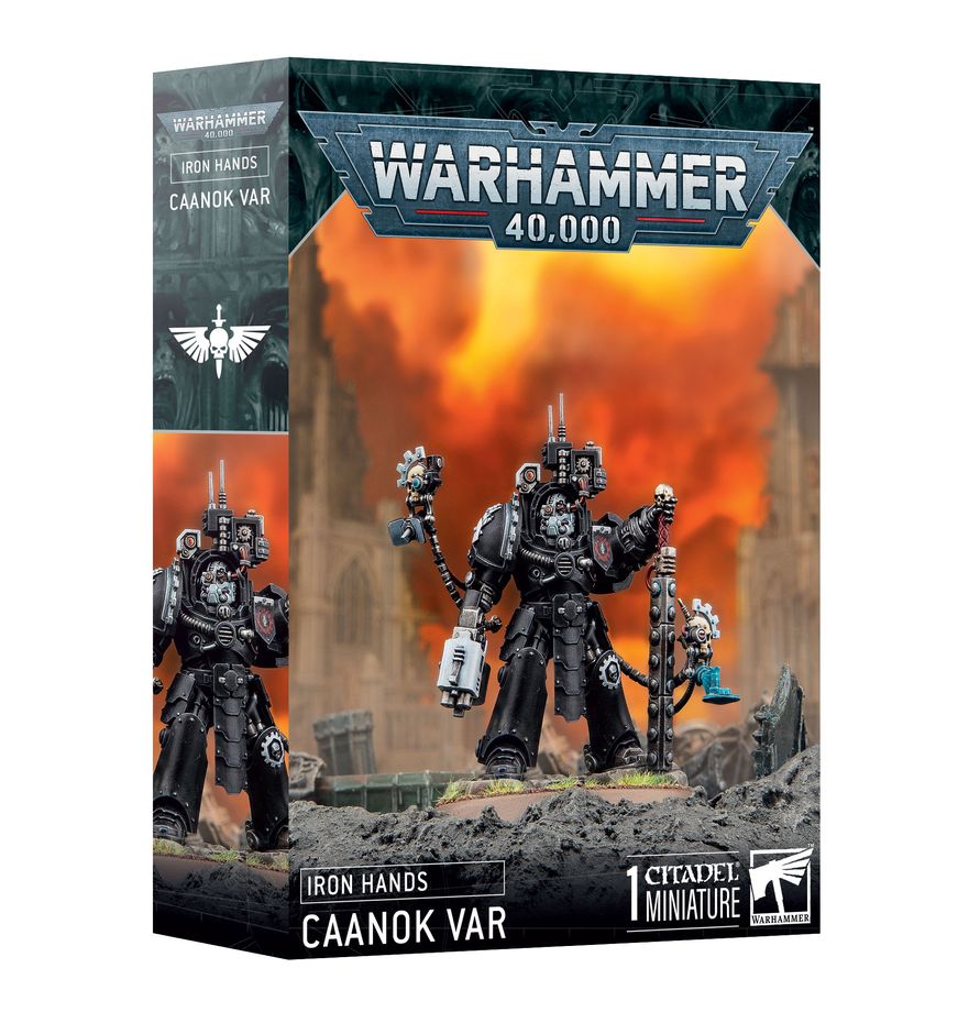 Warhammer 40K Space Marines Iron Hands Cannok Var