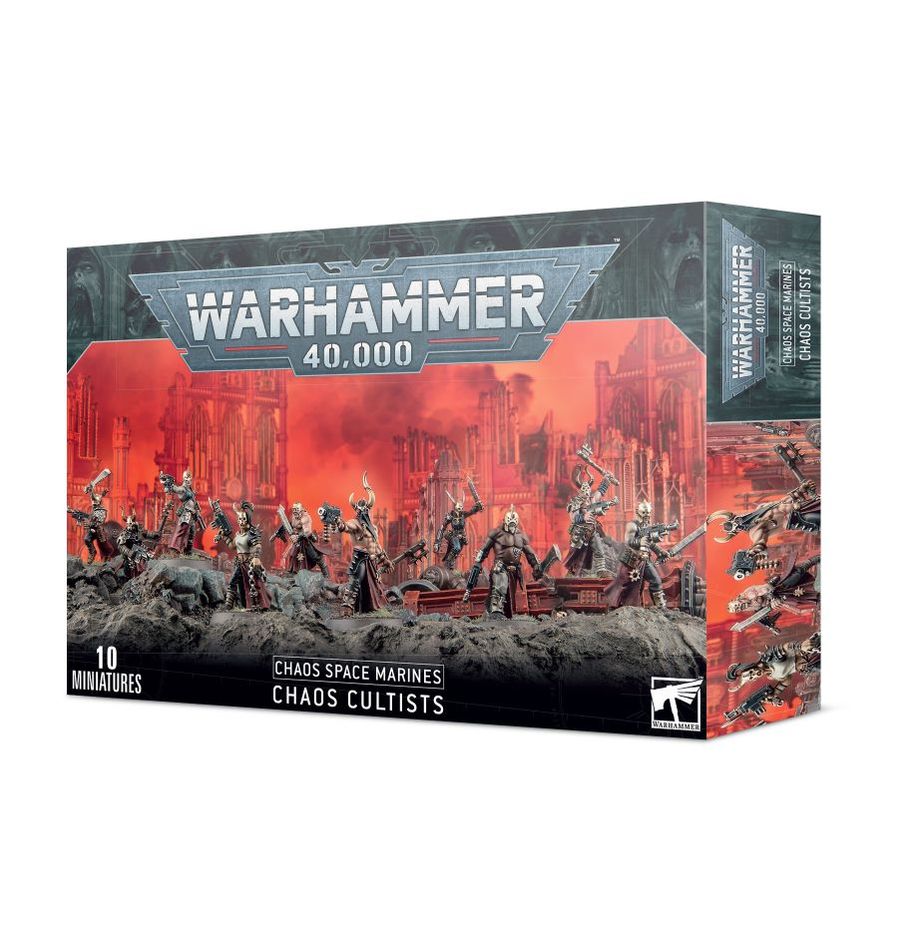 Warhammer 40K Chaos Space Marines Chaos Cultists