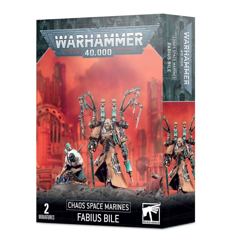 Warhammer 40K Chaos Space Marines Fabius Bile