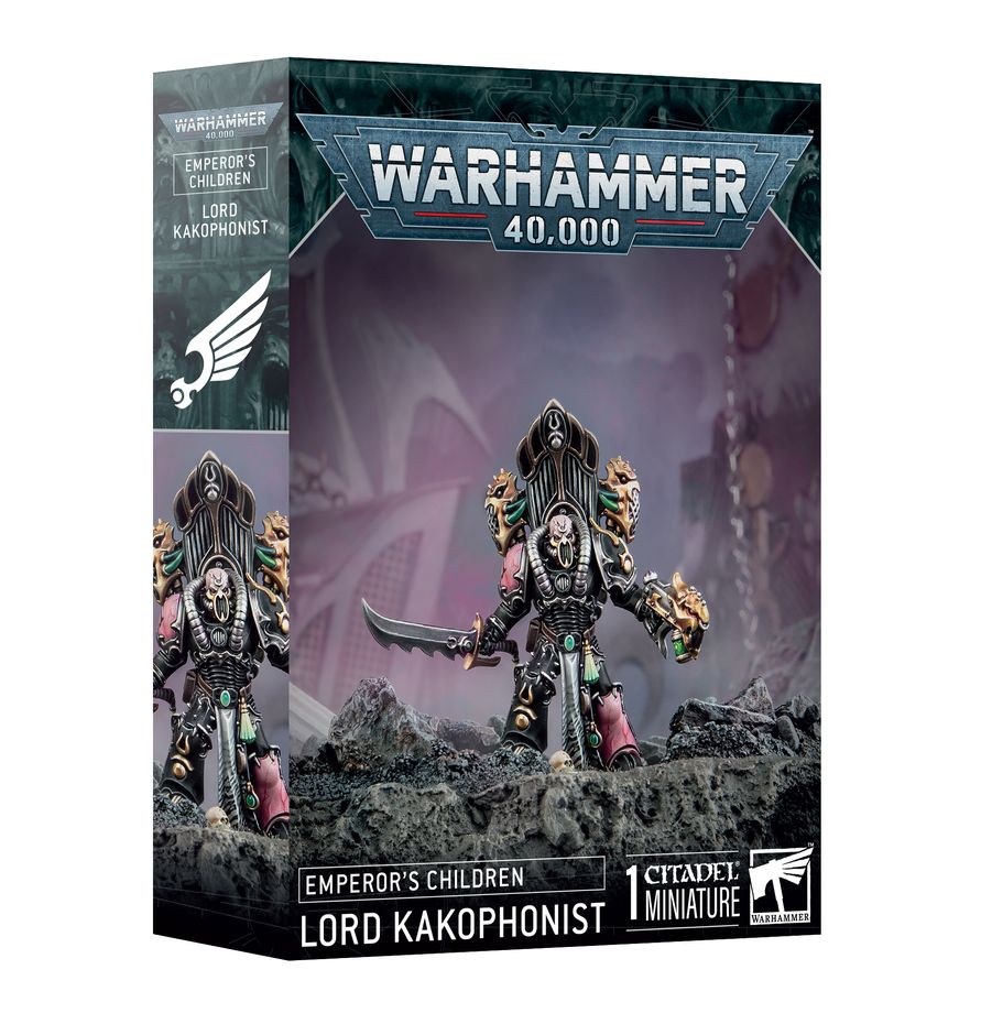 Warhammer 40K Emperors Children Lord Kakophonist