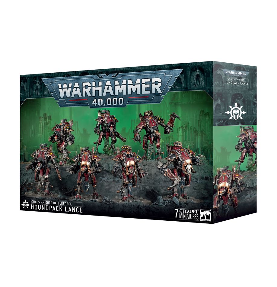 Warhammer 40K Chaos Knights Houndpack Lance