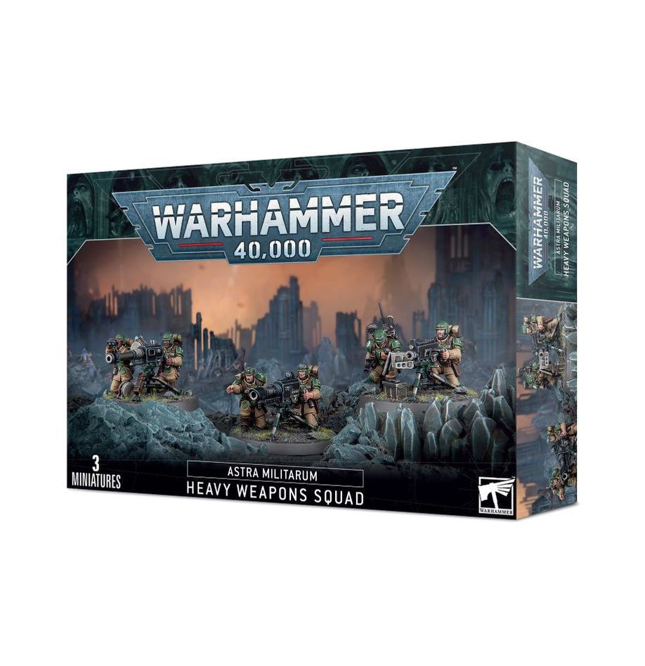 Warhammer 40K Astra Militarum Heavy Weapon Squad