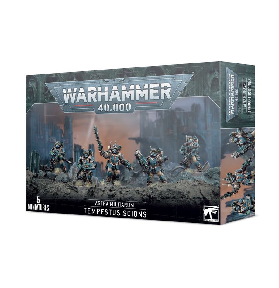 Warhammer 40K Astra Militarum Tempestus Scions