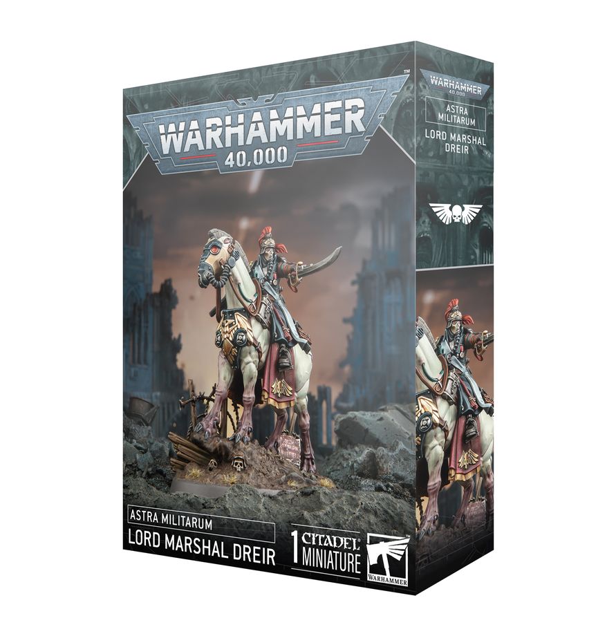 Warhammer 40K Astra Militarum Lord Marshall Drier