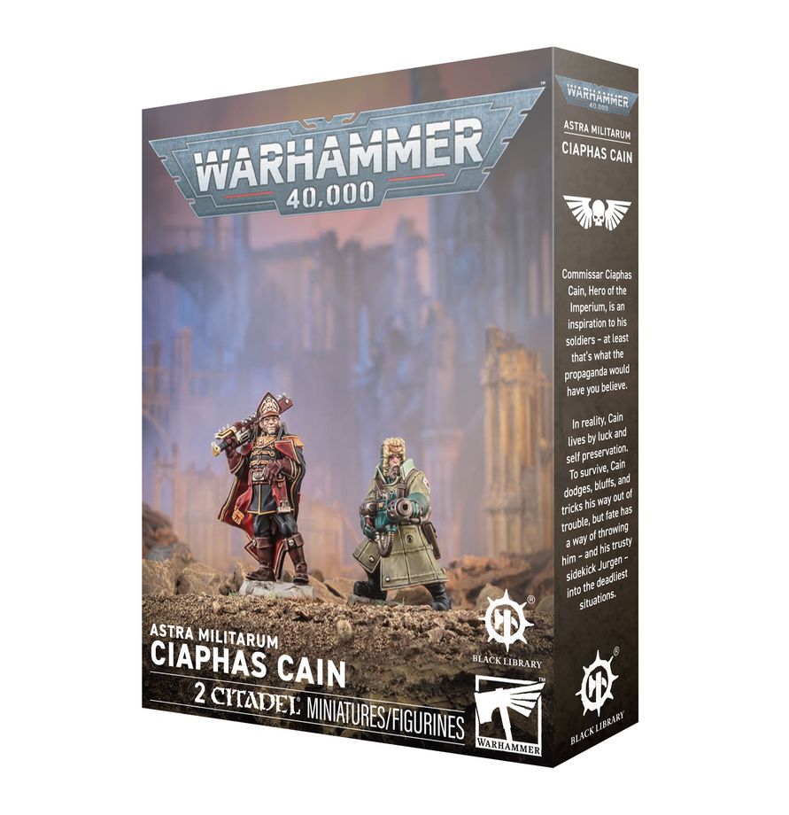 Warhammer 40K Astra Militarum Ciaphus Cain