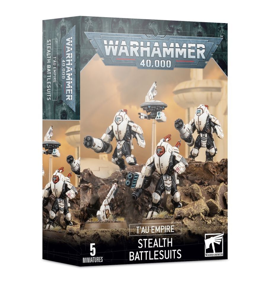 Warhammer 40K Tau Empire Stealth Battle Suits