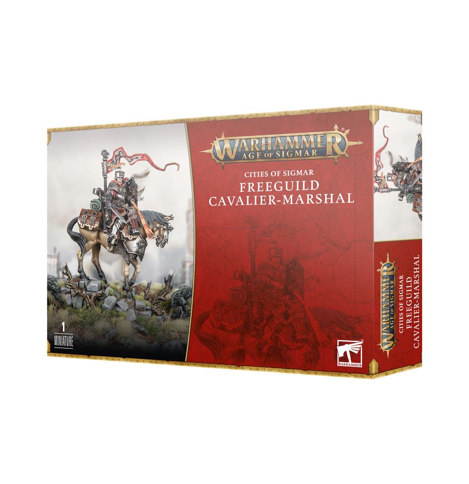 Warhammer Age of Sigma Cities of Sigma Freeguild Cavalier Marshal