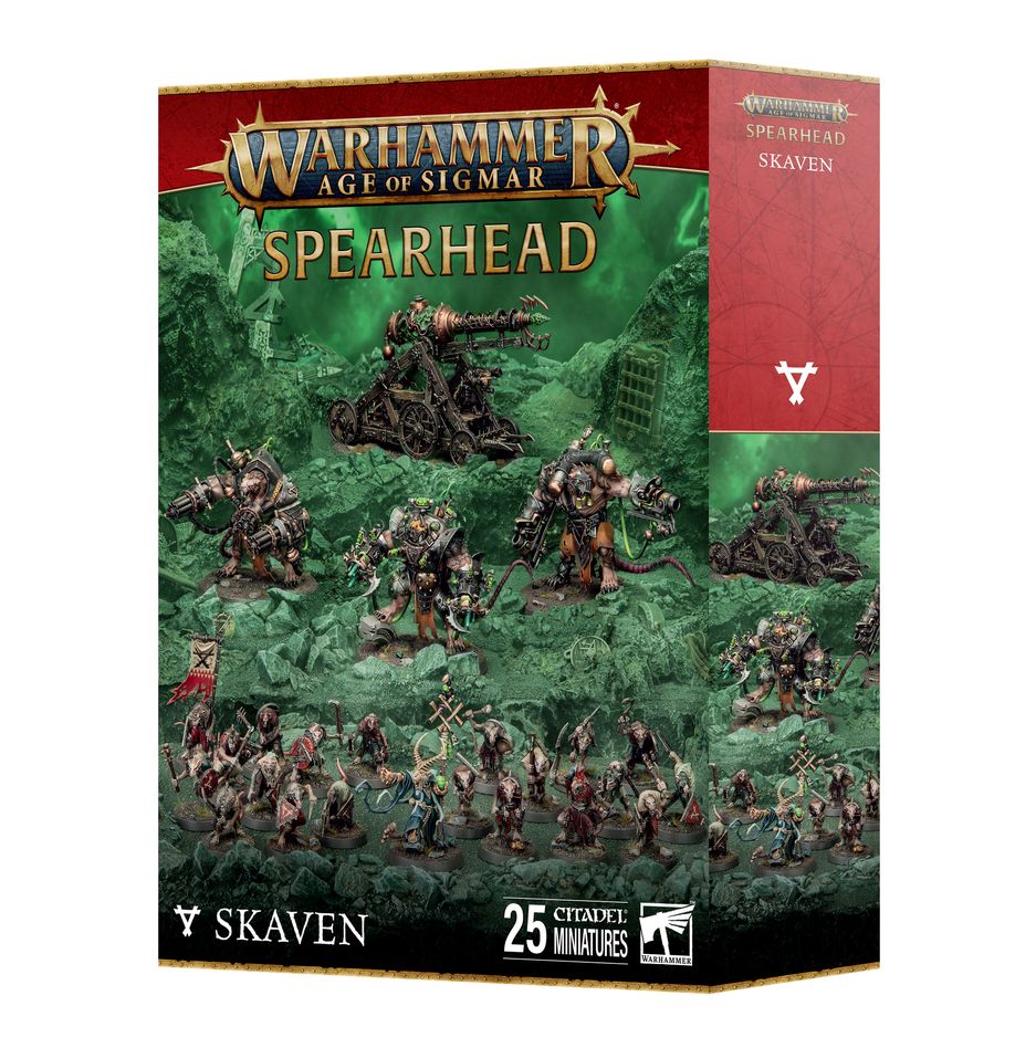 Warhammer Age of Sigma Skaven Spearhead