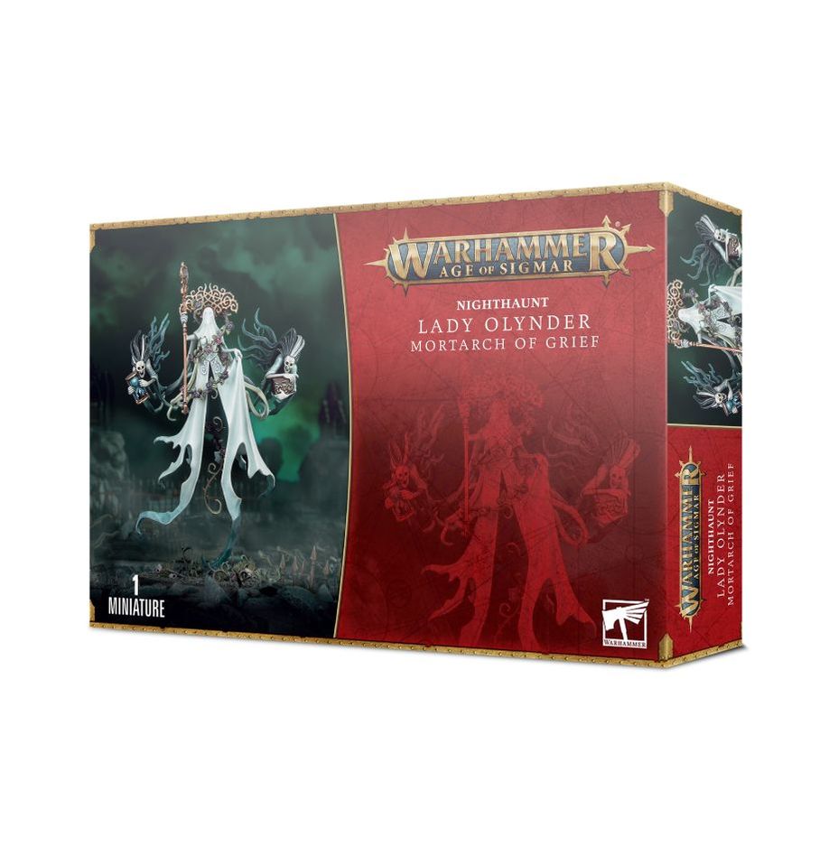 Warhammer Age of Sigmar Nighthaunt Lady Olynder Mortarch of Grief