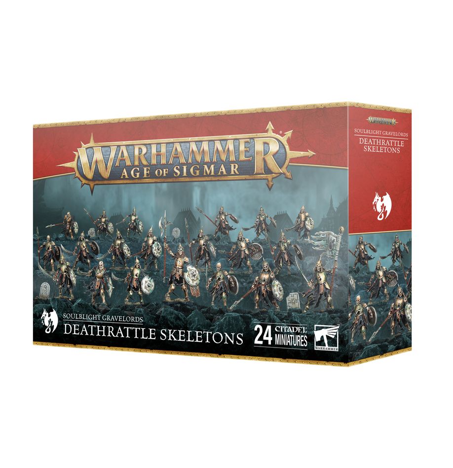Warhammer Age Of Sigma Soulblight Gravelords Deathrattle Skeletons