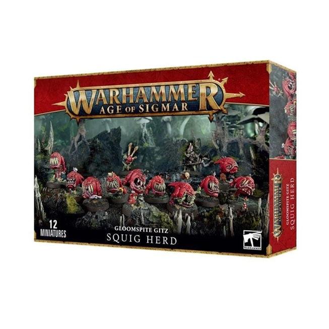 Warhammer Age Of Sigma Gloomspite Gitz Squig Heard