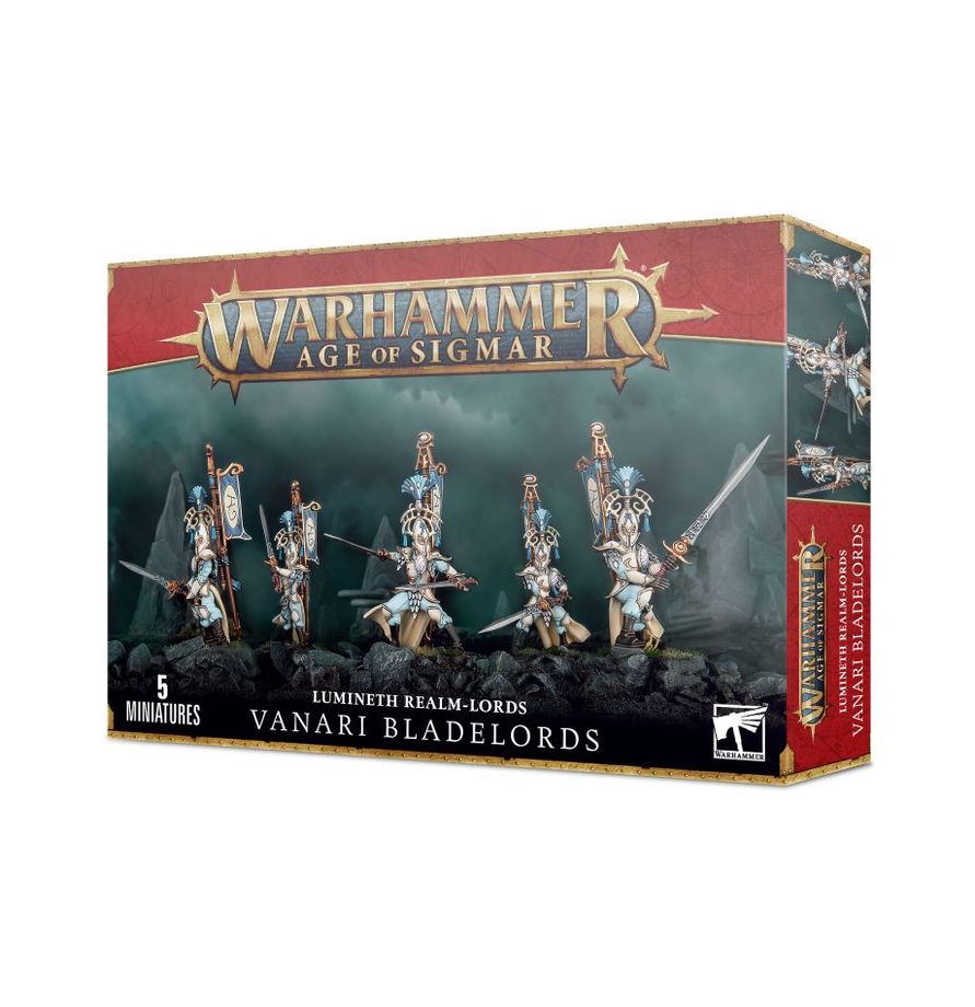 Warhammer Age of Sigmar Lumineth Realm Lords Vanari Bladelords