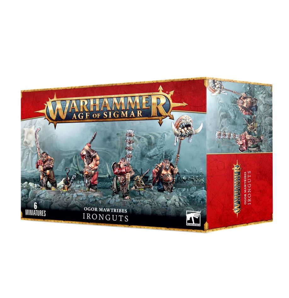 Warhammer Age of Sigmar Ogor Mawtribes Ironguts