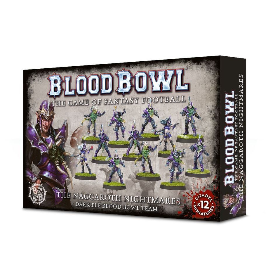 Blood Bowl Dark Elf Team Naggaroth Nightmare