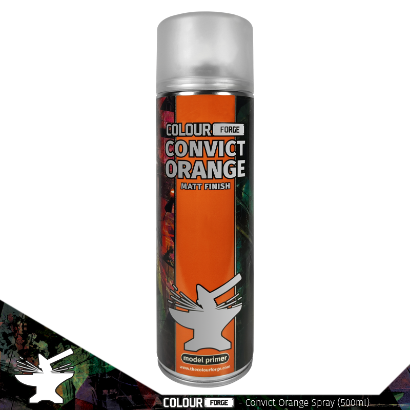 Colour Forge Spray Convict Orange