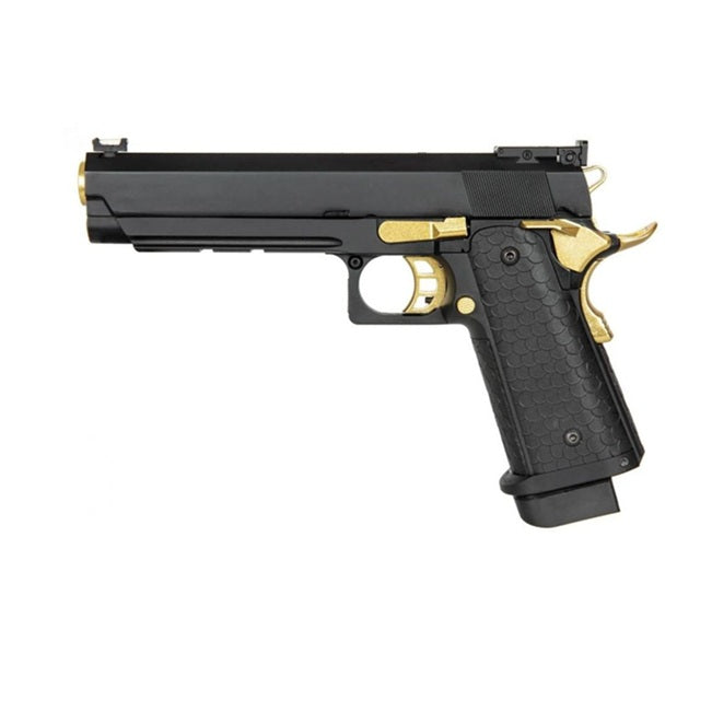 Double Bell Gold Match Hi Capa 6mm RIF GBB Airsoft Pistol