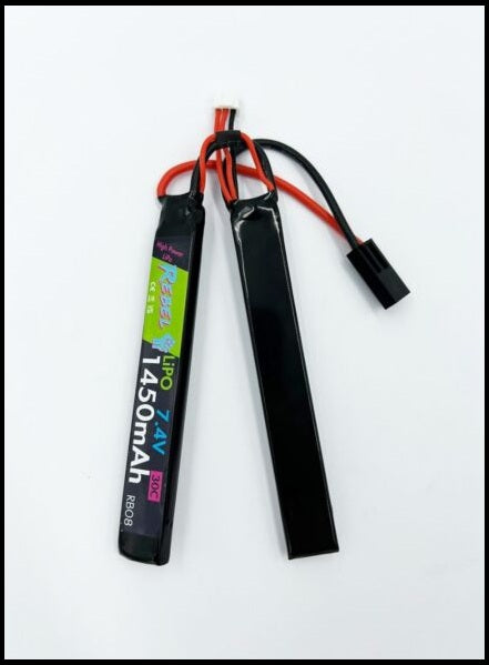 Rebel 7.4 1450mAh Tamiya battery