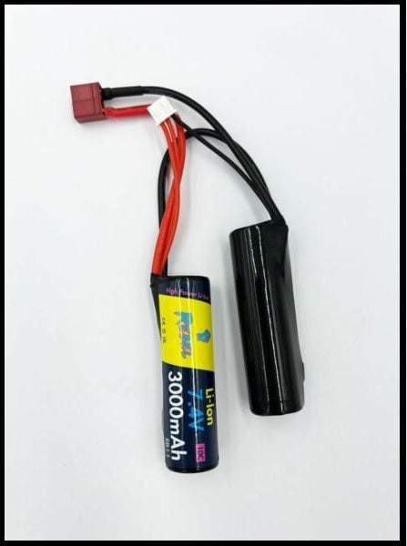 Rebel 7.4 3000mAh Li-ion Deans Battery