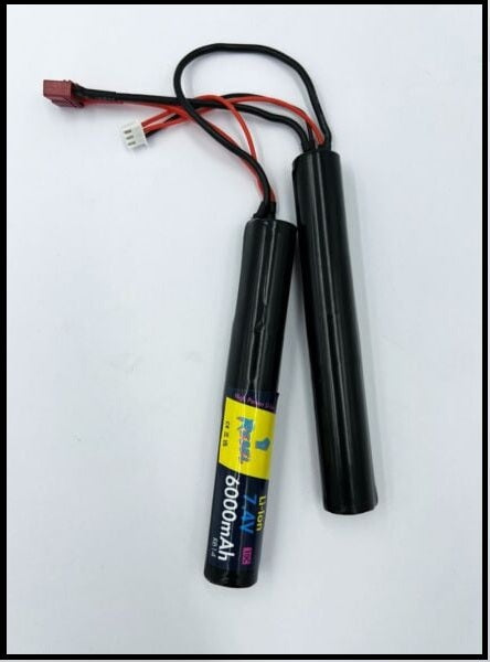 Rebel 7.4 6000mAh Li-ion Deans Battery