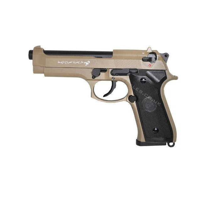 SRC SR-92 Sahara 6mm RIF GBB Airsoft Pistol