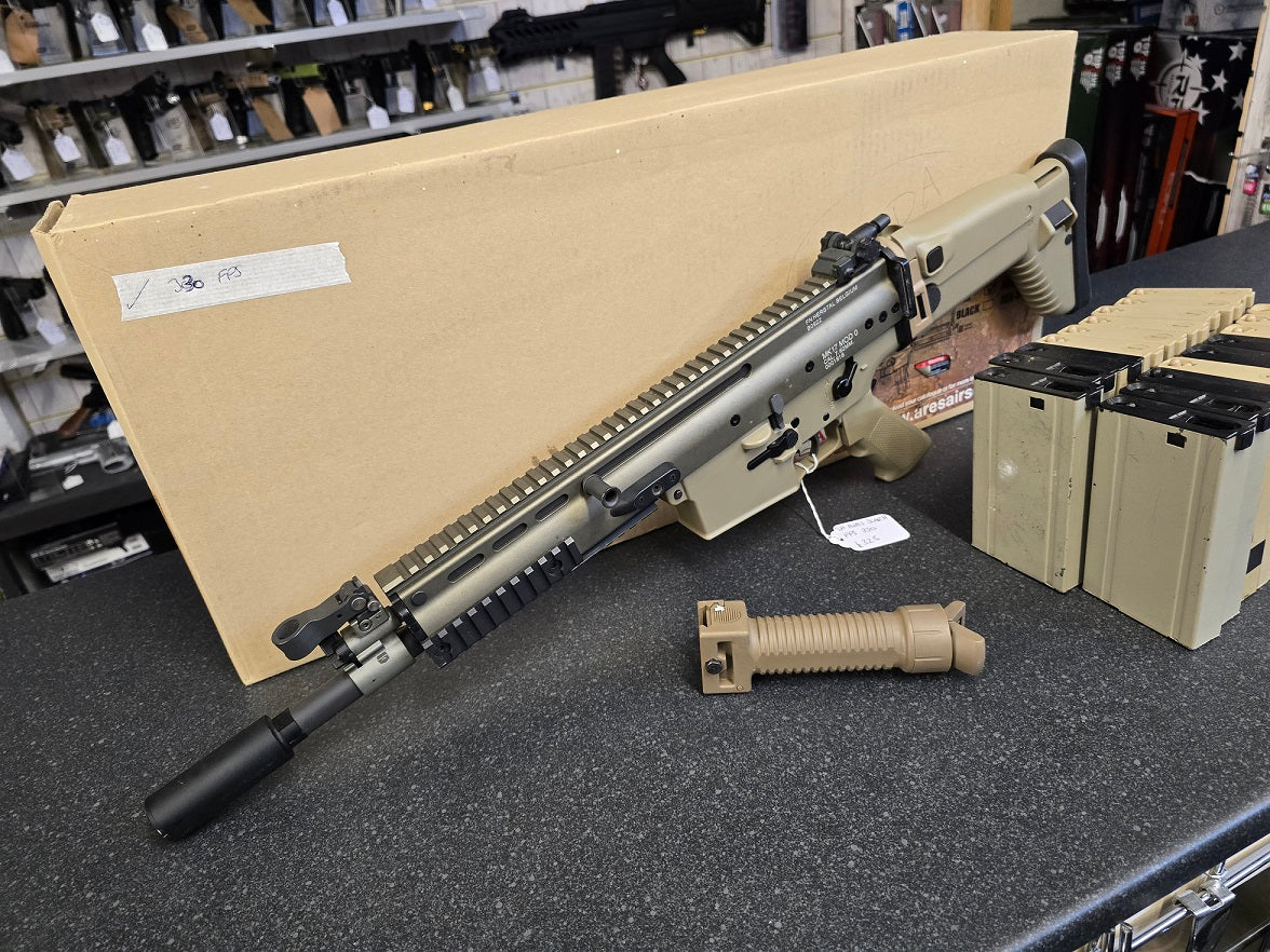 Second hand ARES Scar H 6mm RIF AEG Airsoft Rifle