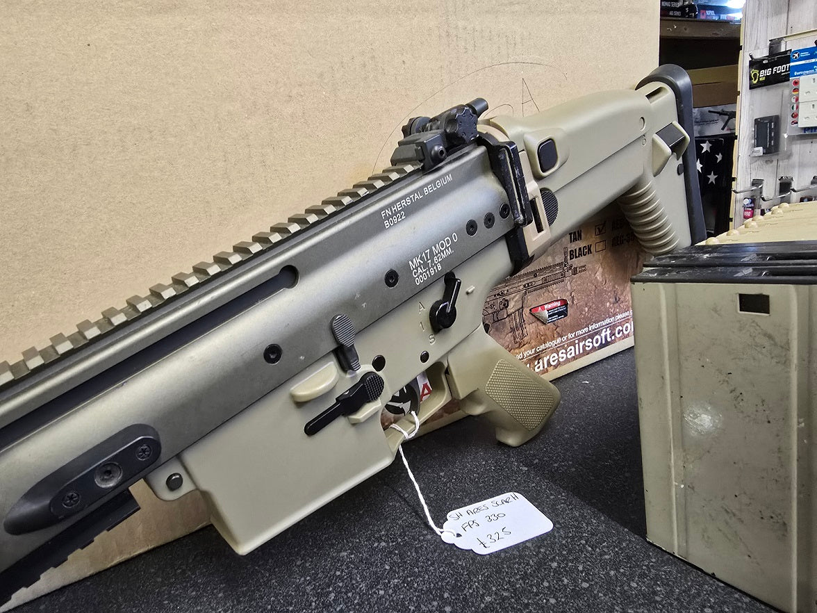 Second hand ARES Scar H 6mm RIF AEG Airsoft Rifle