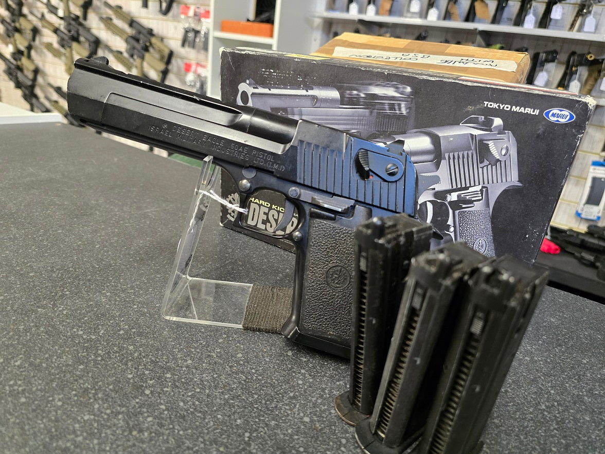 Second hand TM Desert Eagle 6mm RIF Gas Airsoft Pistol