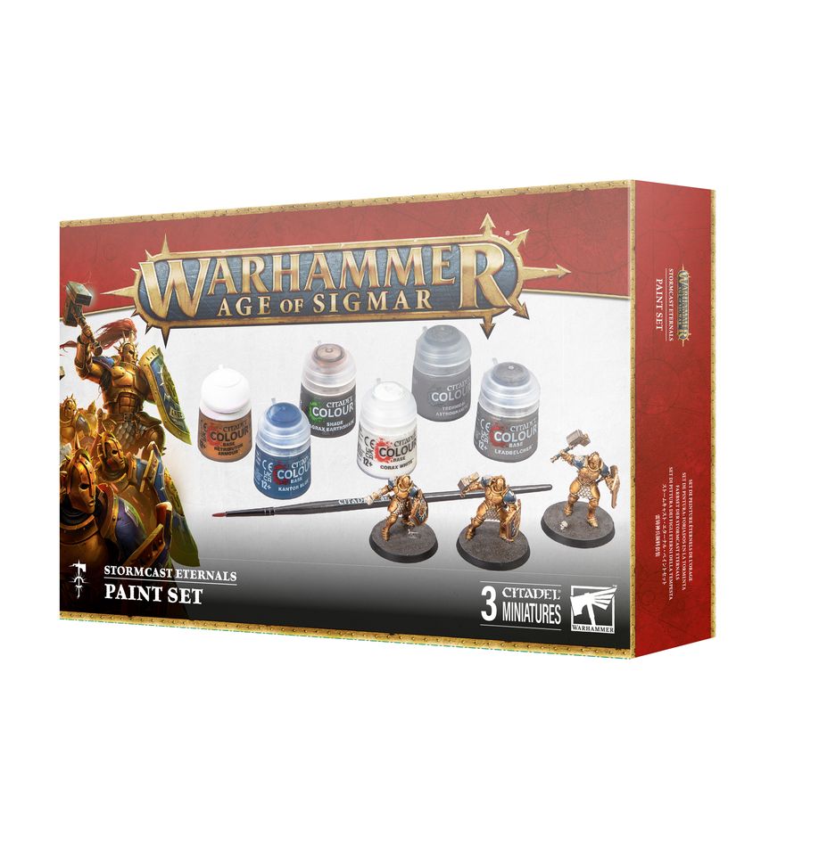 Warhammer Age of Sigma Stormcast Eternals Paint Set