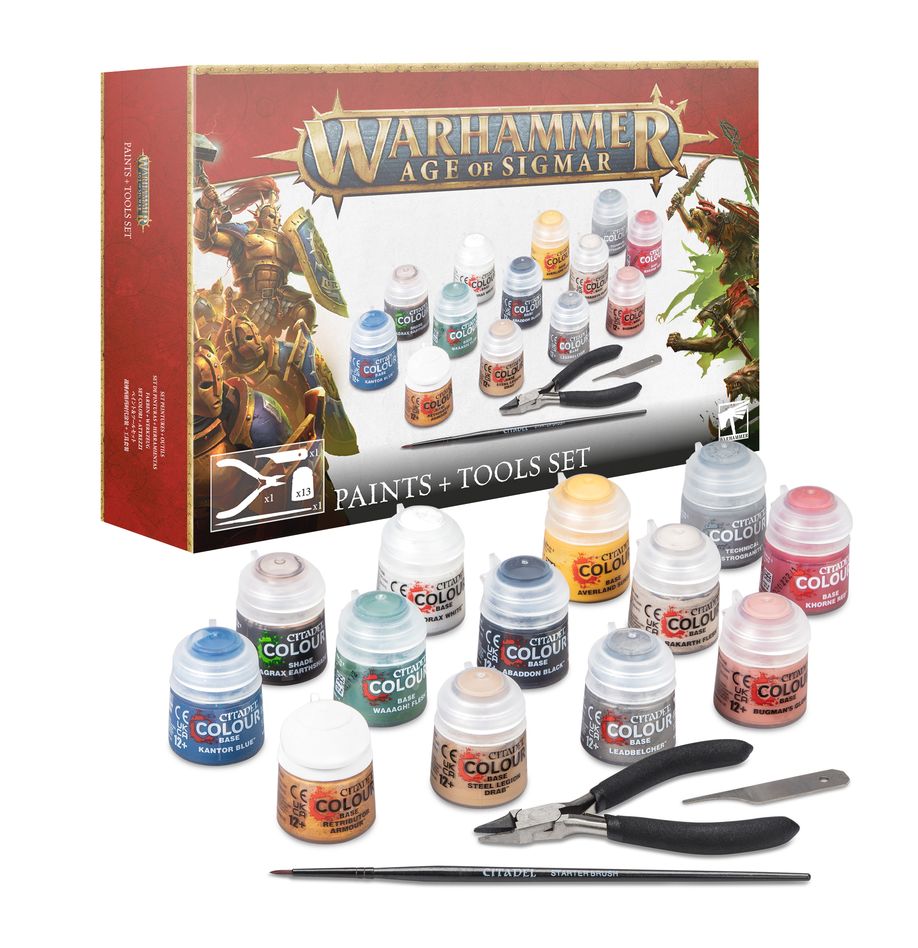 Warhammer Age of Sigma Paint & Tool Set