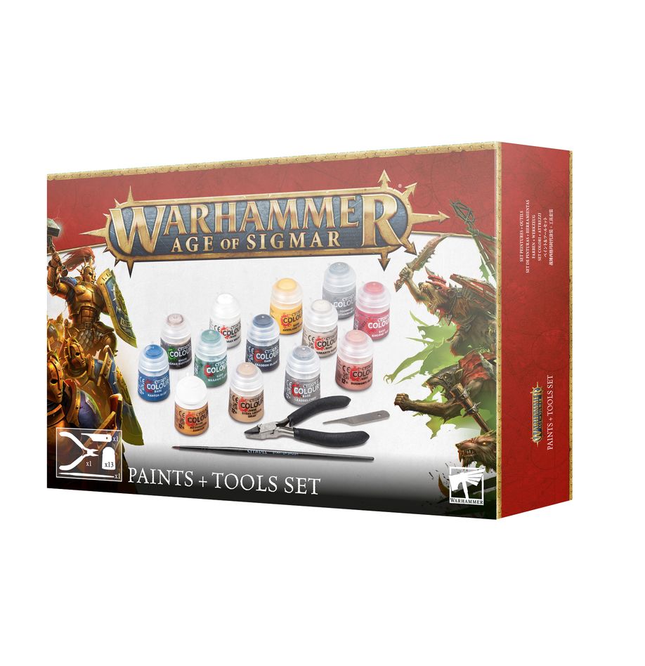 Warhammer Age of Sigma Paint & Tool Set