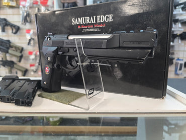 Second Hand WE M92 Barry Burton 6mm RIF GBB Airsoft Pistol