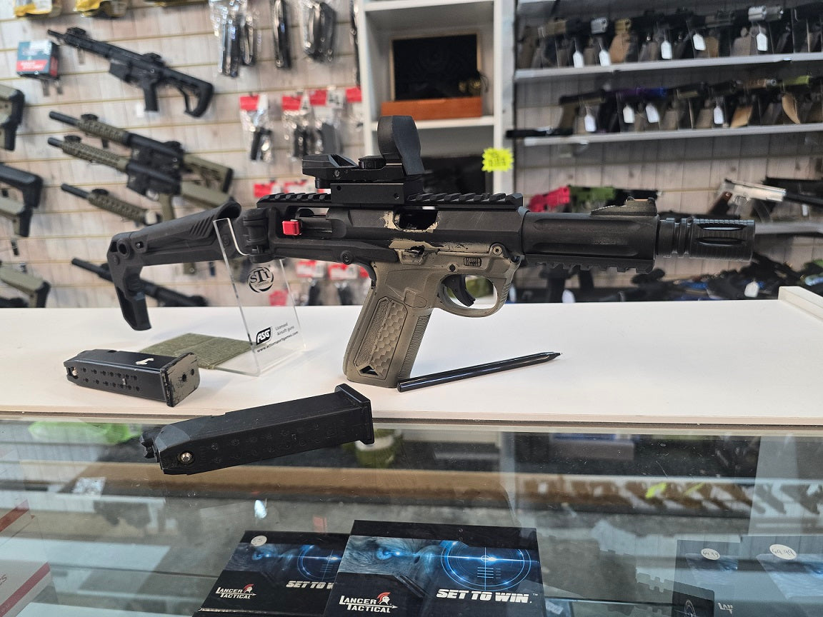 Second Hand Action Army 6mm RIF GBB Airsoft Pistol