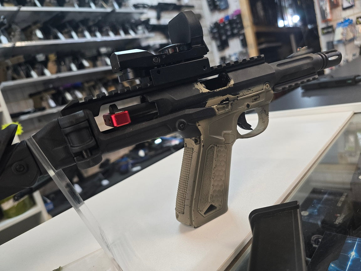Second Hand Action Army 6mm RIF GBB Airsoft Pistol