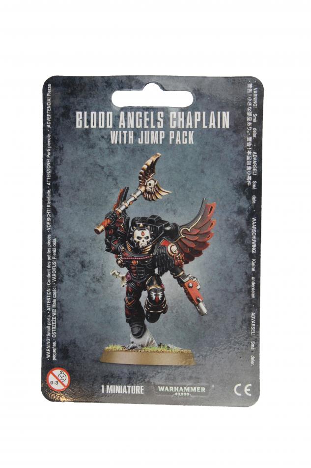 Warhammer 40K Blood Angels Chaplian with Jump Pack