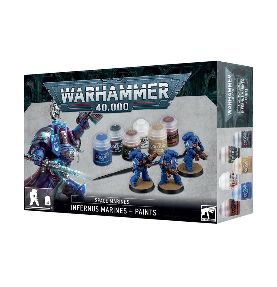 Warhammer 40K Infernus Marines & Paint Set